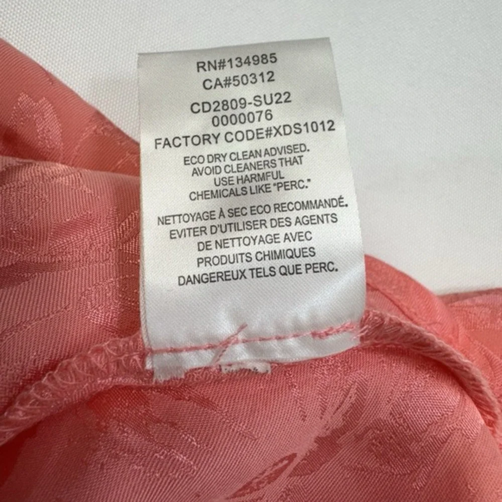 NEW For Love and Lemons Gabrielle Mini Slip Dress Pink Floral‎ Satin Medium Y2K - Picture 12 of 16